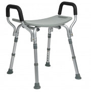 Lumex Bath Seat with Arms, Unassembled, Retail Packaging, 4EA/CS