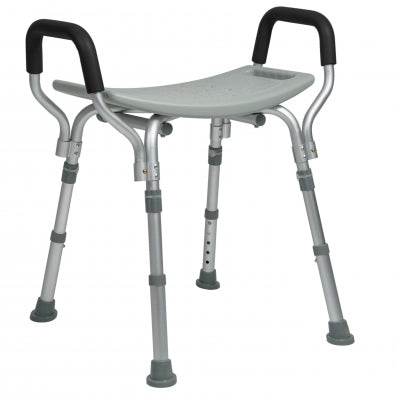 Lumex Bath Seat with Arms, Unassembled, Retail Packaging, 4EA/CS