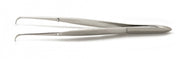 Eye Dressing Forceps, Full Curved, 4" (10.2 cm)