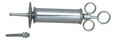 Ear Syringe, 2Oz. Chrome, Graham-Field