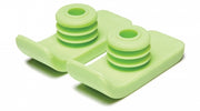 Walker Glide (Skis), Lime Green - 1 Pair, Lumex