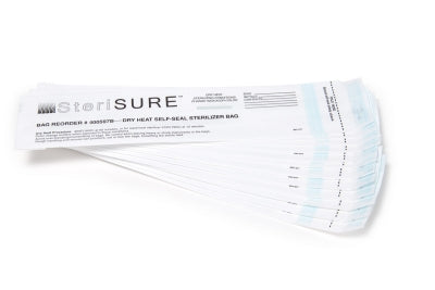 Dry Heat Self-Seal Bags, 2.5" x 1.5" x 10.5" (6.4 cm x 3.8 cm x 26.7 cm)