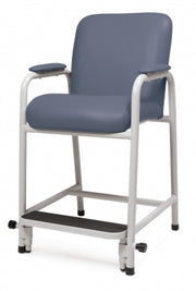 Lumex Hip Chair with Adjustable Footrest, Blue Ridge