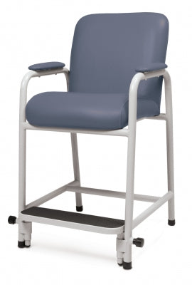 Lumex Hip Chair with Adjustable Footrest, Blue Ridge