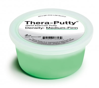 Thera-Putty 4 Oz Medium-Firm Green, Lumex