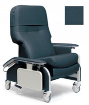 Lumex Deluxe Clinical Care Recliner with Drop Arms, Dolce Jet Upholstery