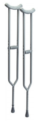 Lumex Bariatric Imperial Steel Crutches, Adult, 1PR