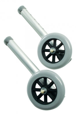 Lumex 5" Auto-Stop Walker Wheels