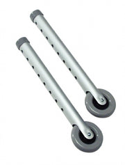 Lumex 3" Fixed Walker Wheels