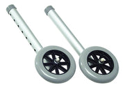 Lumex 5" Fixed Walker Wheels