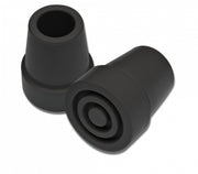 Lumex Aluminum Cane Replacement Tips 3/4", Black
