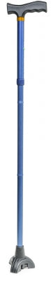 Tri-Step Folding Cane Blue - 4EA/CS, Lumex