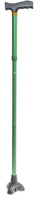 Tri-Step Folding Cane Green - 4EA/CS, Lumex