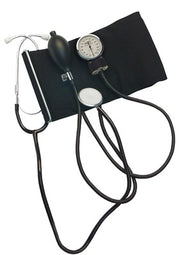 Sphygmomanometer Home Blood Pressure Kit w/ Attached Stethoscope, Adult, Graham-Field ( Latex Free)