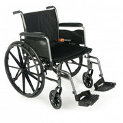 W/C Traveler® L3 Plus, 20" x 16", Flip-Back Full Arm, Swingaway Detachable Footrest, E&J