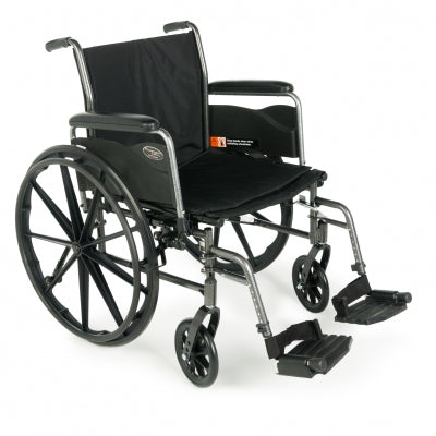 W/C Traveler® L3 Plus, 20" x 16", Flip-Back Full Arm, Swingaway Detachable Footrest, E&J