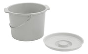 Lumex Large Capacity Commode Pail, 6EA/BX
