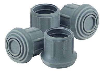 Rubber Tips 1 1/8" Gray - 4EA/PK
