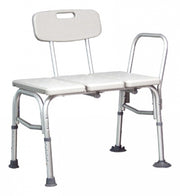 Lumex Maxi-Drain Transfer Bench, 2EA/CS, Platinum Collection