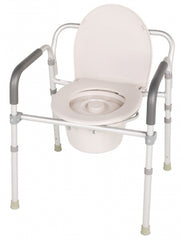 Folding Aluminum Commode - 2EA/CS, Lumex