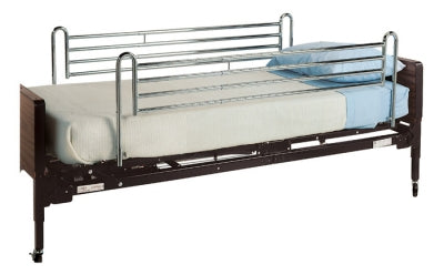 Bed Rails Full Telescoping Universal Chrome, Lumex