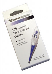 Disposable Probe Covers/Thermometer Sheaths, 100/BX, Retail Packaged