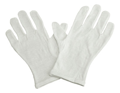 Cotton Gloves, Small/Medium, 12PR/PK, Graham-Field