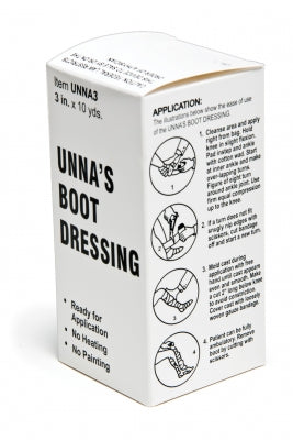 Unnas Boot Dressing, 3"x10yds., Grafco