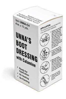Unnas Boot Dressing w/ Calamine, 4"x10yds., Grafco