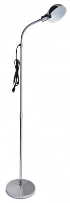 Gooseneck Exam Lamp with Chrome-Plated Base, 3 Wire, SOK-IT-GUARD Safety Lock