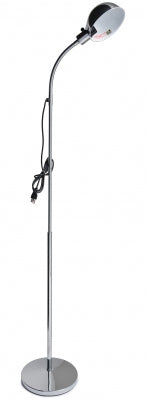 Gooseneck Exam Lamp with Chrome-Plated Base, 3 Wire, Clutch Collar Lock