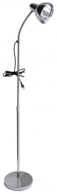 Deluxe Gooseneck Exam Lamp with Chrome-Plated Base, 3 Wire, SOK-IT-GUARD Safety Lock