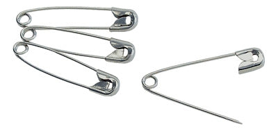 Safety Pins #2, 1.5" Long Graham-Field, 1440EA/BX (10GR/BX)