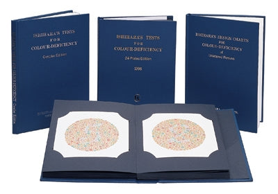 Ishihara Test Chart, 10 Plate Book (Unlettered Persons and Children)