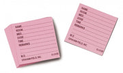 Medicine Dispenser Tray Cards, Pink 500/BX Graham-Field