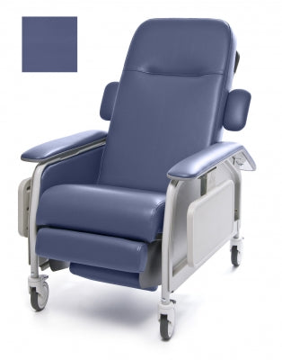 Lumex Clinical Care Recliner, Royal Blue Upholstery