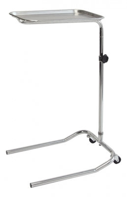 Instrument Table Mayo Type, 12.5" x 19", w/ Adjustable Height Graham-Field