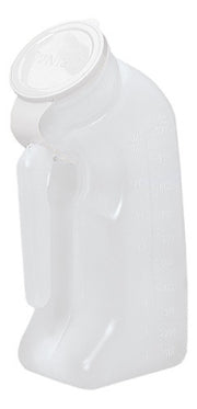 Male Urinal with Lid, 32oz/100cc Capacity