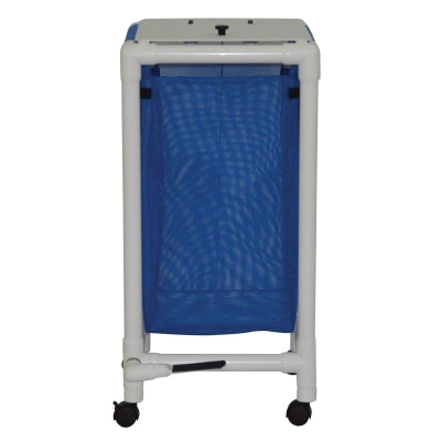 PVC Hamper Standard w/ Lid, Bag, and Foot Pedal, Lumex