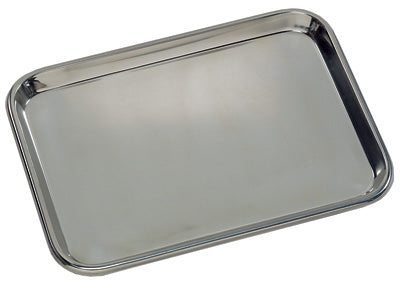 Flat Tray, Stainless Steel, 13 5/8" x 9 3/4" x 5/8", Graham-Field