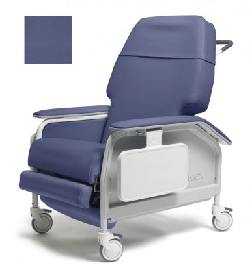 Lumex Clinical Care Recliner Wide, Royal Blue Upholstery