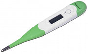 Digital Thermometer, Flex Tip, Farenheit/Celsius, with Storage Case