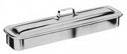 Stainless Steel Instrument Trays w/ Cover, 8 7/8"