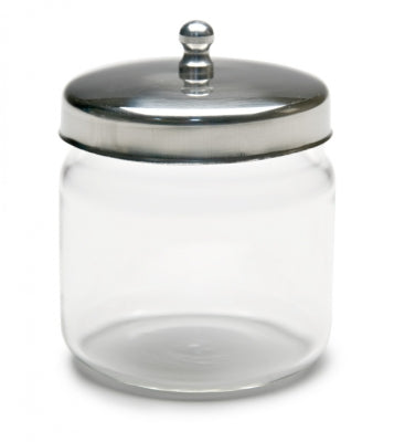 Unlabeled Standard Dressing Jar, 3"x 3" (7.6 x 7.6 cm)