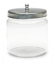 Unlabeled Standard Dressing Jar 4" x 4" (10.2 x 10.2 cm), 6/CS