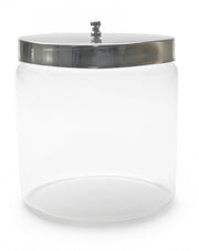 Unlabeled Standard Dressing Jar 6" x 6" (15.2 x 15.2 cm), 6/CS