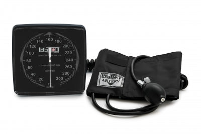 Wallmax Aneroid Sphygmomanometer, Adult, Graham-Field, Black, Latex Free