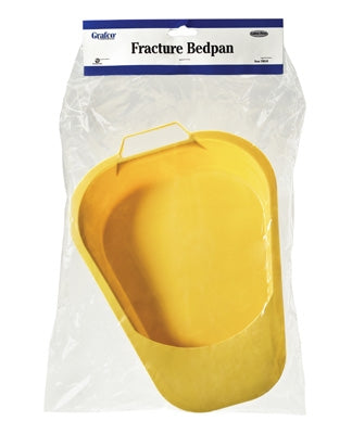 Fracture Bedpan Gold- Hanging, Graham-Field, Individually Wrap