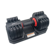 ADJUSTABLE DUMBBELL SET, 55 LB