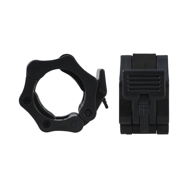 BLACK BARBELL CLAMP, SET OF 2